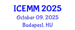 International Conference on Economy, Management and Marketing (ICEMM) October 09, 2025 - Budapest, Hungary