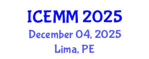 International Conference on Economy, Management and Marketing (ICEMM) December 04, 2025 - Lima, Peru
