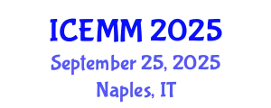 International Conference on Economy, Management and Marketing (ICEMM) September 25, 2025 - Naples, Italy