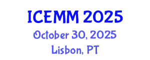 International Conference on Economy, Management and Marketing (ICEMM) October 30, 2025 - Lisbon, Portugal