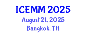 International Conference on Economy, Management and Marketing (ICEMM) August 21, 2025 - Bangkok, Thailand