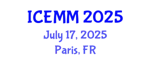 International Conference on Economy, Management and Marketing (ICEMM) July 17, 2025 - Paris, France