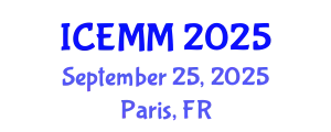 International Conference on Economy, Management and Marketing (ICEMM) September 25, 2025 - Paris, France