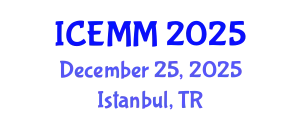 International Conference on Economy, Management and Marketing (ICEMM) December 25, 2025 - Istanbul, Turkey