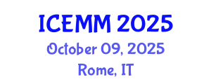 International Conference on Economy, Management and Marketing (ICEMM) October 09, 2025 - Rome, Italy