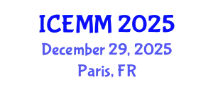 International Conference on Economy, Management and Marketing (ICEMM) December 29, 2025 - Paris, France