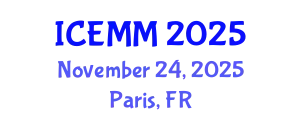 International Conference on Economy, Management and Marketing (ICEMM) November 24, 2025 - Paris, France