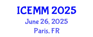 International Conference on Economy, Management and Marketing (ICEMM) June 26, 2025 - Paris, France