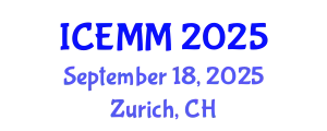 International Conference on Economy, Management and Marketing (ICEMM) September 18, 2025 - Zurich, Switzerland