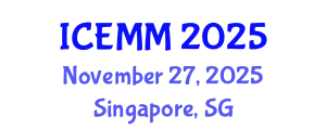 International Conference on Economy, Management and Marketing (ICEMM) November 27, 2025 - Singapore, Singapore