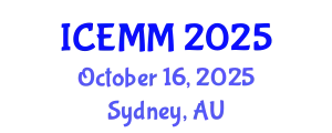 International Conference on Economy, Management and Marketing (ICEMM) October 16, 2025 - Sydney, Australia