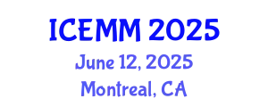 International Conference on Economy, Management and Marketing (ICEMM) June 12, 2025 - Montreal, Canada