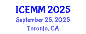 International Conference on Economy, Management and Marketing (ICEMM) September 25, 2025 - Toronto, Canada