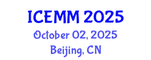 International Conference on Economy, Management and Marketing (ICEMM) October 02, 2025 - Beijing, China
