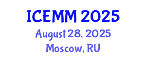 International Conference on Economy, Management and Marketing (ICEMM) August 28, 2025 - Moscow, Russia