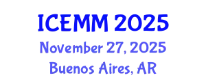 International Conference on Economy, Management and Marketing (ICEMM) November 27, 2025 - Buenos Aires, Argentina