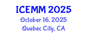 International Conference on Economy, Management and Marketing (ICEMM) October 16, 2025 - Quebec City, Canada