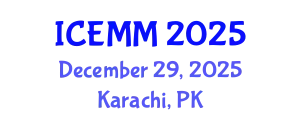 International Conference on Economy, Management and Marketing (ICEMM) December 29, 2025 - Karachi, Pakistan