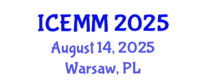 International Conference on Economy, Management and Marketing (ICEMM) August 14, 2025 - Warsaw, Poland