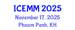 International Conference on Economy, Management and Marketing (ICEMM) November 17, 2025 - Phnom Penh, Cambodia