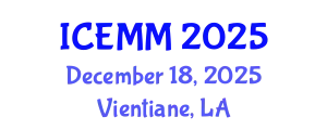 International Conference on Economy, Management and Marketing (ICEMM) December 18, 2025 - Vientiane, Laos