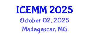 International Conference on Economy, Management and Marketing (ICEMM) October 02, 2025 - Madagascar, Madagascar