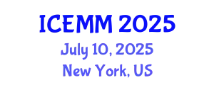 International Conference on Economy, Management and Marketing (ICEMM) July 10, 2025 - New York, United States