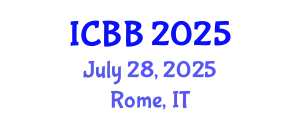 International Conference on Biosensors and Bioelectronics (ICBB) July 28, 2025 - Rome, Italy