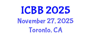 International Conference on Biosensors and Bioelectronics (ICBB) November 27, 2025 - Toronto, Canada