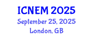 International Conference on Nursing and Emergency Medicine (ICNEM) September 25, 2025 - London, United Kingdom