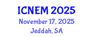 International Conference on Nursing and Emergency Medicine (ICNEM) November 17, 2025 - Jeddah, Saudi Arabia