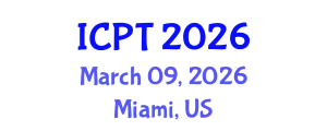 International Conference on Phytotechnology (ICPT) March 09, 2026 - Miami, United States