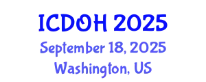 International Conference on Dental and Oral Health (ICDOH) September 18, 2025 - Washington, United States