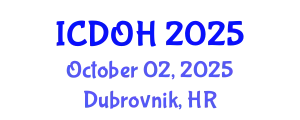 International Conference on Dental and Oral Health (ICDOH) October 02, 2025 - Dubrovnik, Croatia