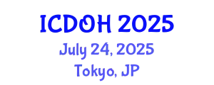 International Conference on Dental and Oral Health (ICDOH) July 24, 2025 - Tokyo, Japan