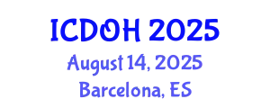 International Conference on Dental and Oral Health (ICDOH) August 14, 2025 - Barcelona, Spain