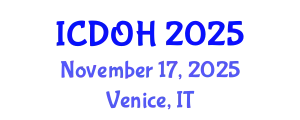 International Conference on Dental and Oral Health (ICDOH) November 17, 2025 - Venice, Italy