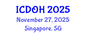 International Conference on Dental and Oral Health (ICDOH) November 27, 2025 - Singapore, Singapore