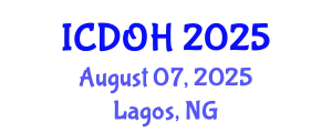 International Conference on Dental and Oral Health (ICDOH) August 07, 2025 - Lagos, Nigeria
