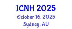 International Conference on Nursing and Healthcare (ICNH) October 16, 2025 - Sydney, Australia
