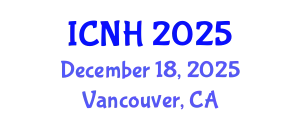 International Conference on Nursing and Healthcare (ICNH) December 18, 2025 - Vancouver, Canada