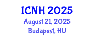 International Conference on Nursing and Healthcare (ICNH) August 21, 2025 - Budapest, Hungary