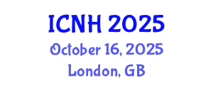 International Conference on Nursing and Healthcare (ICNH) October 16, 2025 - London, United Kingdom