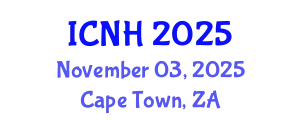 International Conference on Nursing and Healthcare (ICNH) November 03, 2025 - Cape Town, South Africa