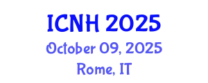 International Conference on Nursing and Healthcare (ICNH) October 09, 2025 - Rome, Italy