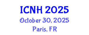 International Conference on Nursing and Healthcare (ICNH) October 30, 2025 - Paris, France