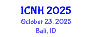 International Conference on Nursing and Healthcare (ICNH) October 23, 2025 - Bali, Indonesia