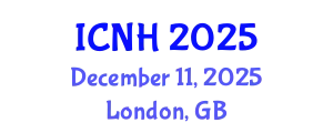 International Conference on Nursing and Healthcare (ICNH) December 11, 2025 - London, United Kingdom