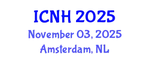 International Conference on Nursing and Healthcare (ICNH) November 03, 2025 - Amsterdam, Netherlands