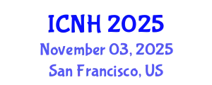 International Conference on Nursing and Healthcare (ICNH) November 03, 2025 - San Francisco, United States
